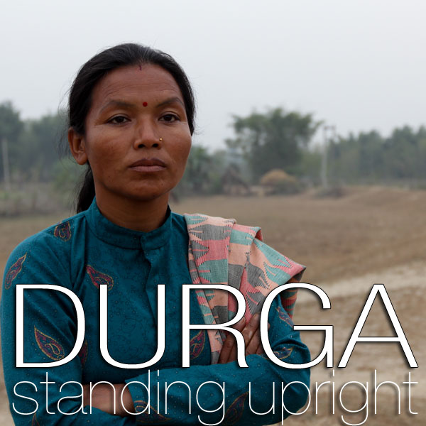 Durga – Standing upright